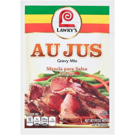 (4 Pack) Lawry'sÃÂ® Au Jus Gravy Mix, 1 oz