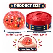 2026 New Giant Glitter Dumpling Mystery Dumpling Nutcracker Edition Squishies Box for Stress Relief, Christmas Surprises