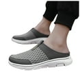 thumbnail image 3 of Mostsola Slides for Women Comfortable Mesh Sandals Slip on Sneakers Arch Support Walking Shoes, 3 of 6