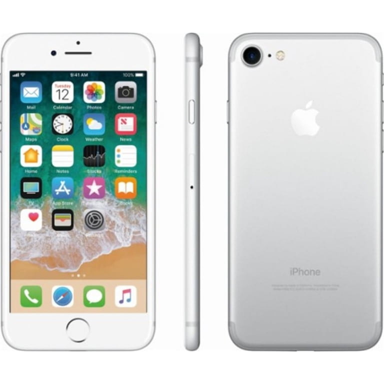 Restored Apple iPhone 7 - AT&T - 32GB Silver - Walmart.com