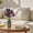 Purple, variant on Clearance Artificial flowers under $1,Artificial Daisies Flowers Silk Cemetery Flower Plastic Memorial Bouquet For Hanging Window Box Home Table Centerpieces Decor