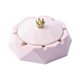thumbnail image 1 of Pink Crown Stainless Steel Ashtray With Lids, Cigarettes Ashtray For Indoor Or Outdoor Use, Windproof, 1 of 5
