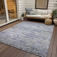 thumbnail image 6 of Addison Rugs Chantille Indoor/Outdoor Transitional Stripes Blue Washable Rectangle Rug, 8' x 10', 6 of 6