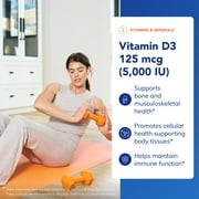 Pure Encapsulations Vitamin D3, Bone, Heart & Immune Support*, 60 Count