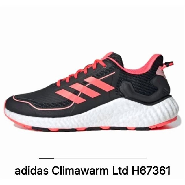 Adi-das Boost Climawarm LTD Running Shoes H67361 Black Pink Mens 7.5 NEW