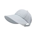 thumbnail image 2 of Cutuoiiu Baseball Cap for Women Lightweight Breathable Ponytail Wide Brim UV Protection Foldable Outdoor Sun Hat, 2 of 6