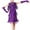 Purple, variant on Oksale Womens 1920s Flapper Dresses Adult Tango Jazz Dancing Dress with Gloves Sequins Tassel Latin Dance Dresses Cocktail Party Dress Gold