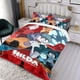 thumbnail image 3 of Hilda Conjunto de sábanas temático, trío de piezas, cómodo y amigable con la piel, diseño único, regalo de decoración para el hogar para familiares, amigos y fans, 90 cm * 190 cm, 3 of 6