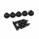 thumbnail image 3 of Accesorios para automóviles, estilo de coche, 100 Uds., 6mm, sujetador para parachoques, Clip de ajuste de puerta, integración perfecta, 3 of 8