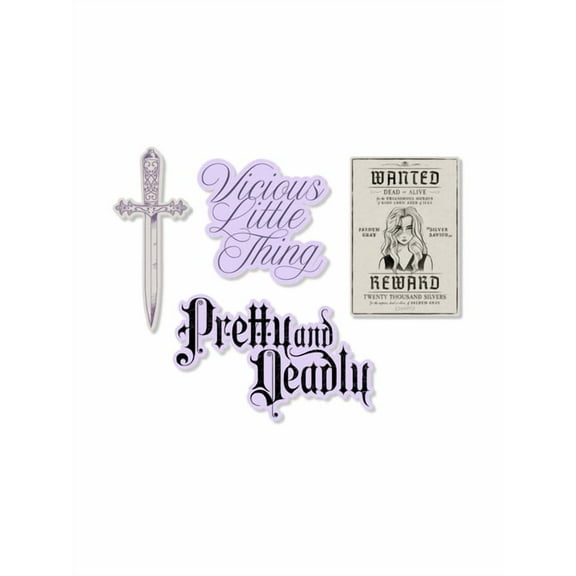 Lauren Roberts's Powerless Stickers - Sticker Set of 4, (Hardcover)