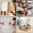 thumbnail image 3 of Pince à Ressort Réglable, Conception à Ressort Assure la Précision dans Vos Travaux de Menuiserie et Bricolage, 4 Pcs, 3 of 5