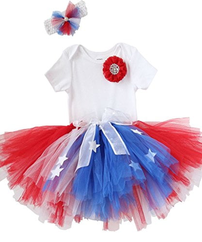 4th of july outfits for baby girl walmart