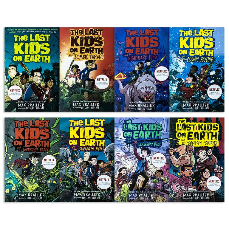 Max Brallier's The Last Kids on Earth Series 1-8, Children's Epic
