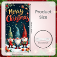 thumbnail image 3 of Decorative Design Winter Wishes Snowman Banner for Holiday Season Indoor Decoration Party Background, 3 of 9