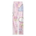 thumbnail image 5 of Wp6011992-cinnamoroll-easter-wallpapers Womens Comfy Pajama PJ Pants Lounge Pants Sleepwear Drawstring PJ Bottoms Pants, 5 of 7