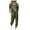 Green, variant on Womens 2 Piece Matching Lounge Sets Short Sleeve T Shirts and Sweatpants Joggers Sets Tracksuits Pajamas Sets
