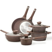 Best Cookware Sets - Carote Granite Nonstick Cookware Sets, 10 Pcs Pots Review 
