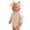 Beige, variant on Piomll Girls Bodysuits Adorable With Easter Bunny Design Snaps Craftsmanship Fits Playsuits