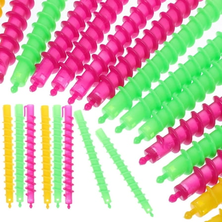 SEWCHICS 100-Piece Spiral Hair Perm Rods Kit for Salon and Home Use, Professional Hair Styling Tools for Curls