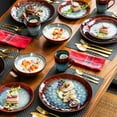 thumbnail image 3 of Vancasso,32-Piece Stoneware Dinnerware Set, Red Dinner Set, Service for 8, 3 of 6