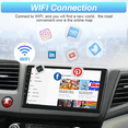 thumbnail image 4 of Podofo Radio Est. para Coche Honda Civic 2012-15, Pant. Táctil 9, Reprod. Android 12, FM, BT, Enl. Espejo, Wifi, Gps, Usb, c/ Cámara de Resp., 4 of 11