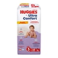 thumbnail image 2 of Pañales Huggies UltraConfort etapa 3 niña 40 piezas, 2 of 6