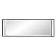 thumbnail image 4 of Tyler Dillon Silver Iron Framed Rectangular Full Length Wall Mirror - 72.5"H x 24"W, 4 of 9