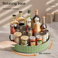 thumbnail image 3 of Naxoaeo 9" Turntable Organizer for Cabinet, Non-Skid Rotating Spice Rack Spinner Tray for Kitchen, Fridge, Countertop, Pantry Organizer Storage, Under Sink Organizing, Game Changer, 3 of 6