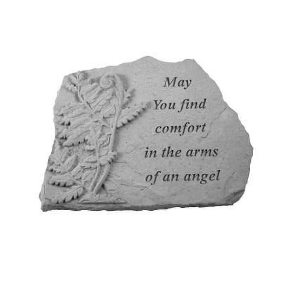 May You Find...W/Fern Memorial Garden Stone