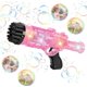 thumbnail image 1 of Juguete Pistola de burbujas, máquina automática de burbujas de 24 agujeros para niños, fabricante de burbujas para regalos de fiesta, juguetes al aire libre AMMAO MXZZ23418A0543, 1 of 2