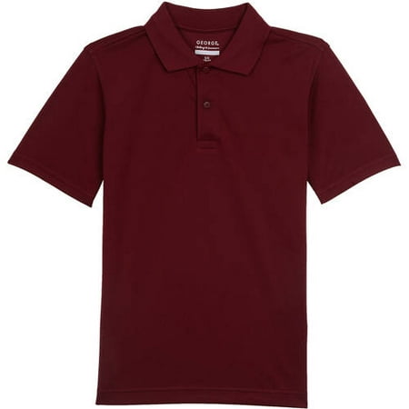 George School Uniform Boys Short Sleeve Performance Polo Shirt ...