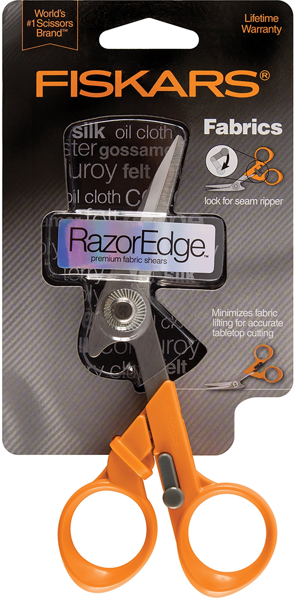 Fiskars RazorEdge Tabletop Fabric Shears 5'