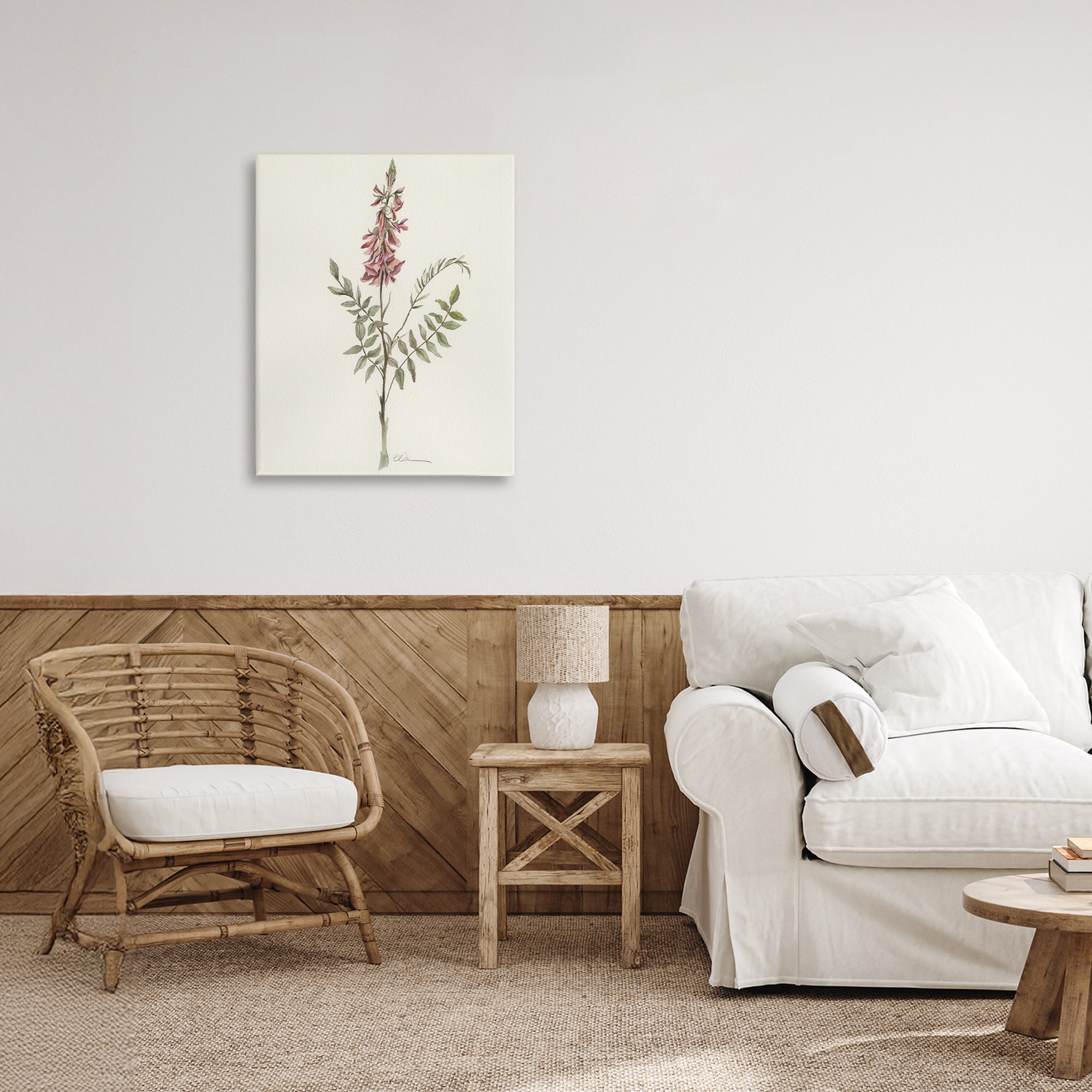 Stupell Industries Nature's Delicate Herb Sprig Canvas Wall Art, design by Cady Driver