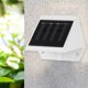 thumbnail image 4 of Kuymtek Lámpara de valla de 4 LED, luz de pared de escalera de plástico con energía Solar, decoración de paisaje al aire libre, 4 of 8