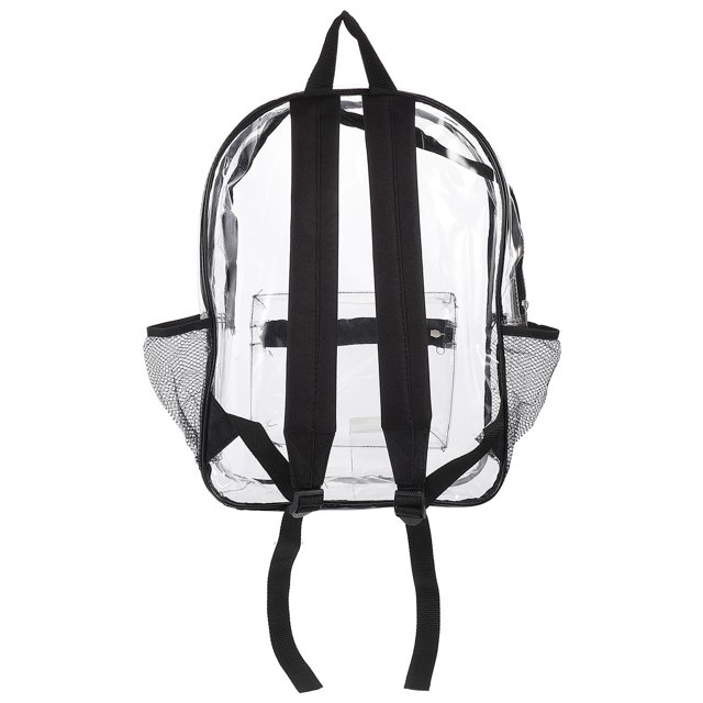 WHAMVOX Sac de Voyage Transparent Imperméable PVC pour Voyage en Plein Air 1Pcs Rentrée Scolaire