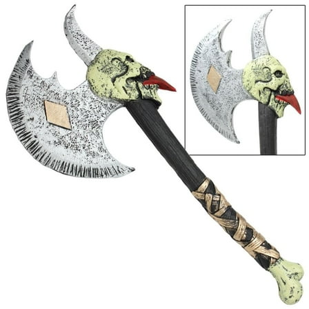 Armory Replicas™ Norse Legendary Berserker Psycho Foam Axe - Hand Painted, Cosplay & LARP Foam Axe