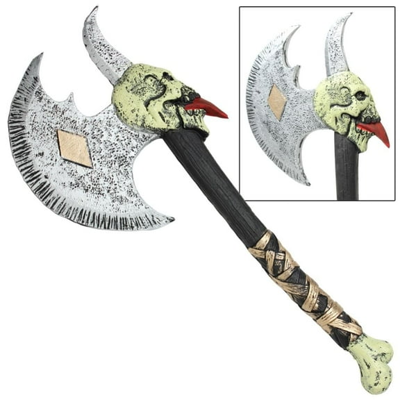 Armory Replicas™ Norse Legendary Berserker Psycho Foam Axe - Hand Painted, Cosplay & LARP Foam Axe