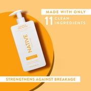 Native Strengthening Shampoo, Almond & Shea Butter, Sulfate & Paraben Free, 16.5 oz