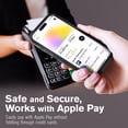 thumbnail image 5 of Vena vCommuteX for Apple iPhone 16 Pro Max Case, Wallet Case Compatible with MagSafe, Leather Flip Cover with Card Slot and Kickstand, Red, 5 of 8