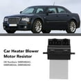 thumbnail image 4 of AC Heater Blower Motor Resistor, Easy Installation Car Heater Blower Motor Resistor 04885482AC Metal  for  Commander, 4 of 7