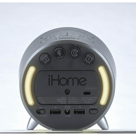 iHome - PowerClock - Bluetooth Alarm Clock with Dual USB Charging and Ambient Light