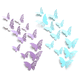 thumbnail image 1 of Calcomanía de pared de mariposa 3D para sala de estar, dormitorio de niñas, hogar, boda, compromiso, Baby Shower, decoración de fiesta de cumpleaños, 1 of 6