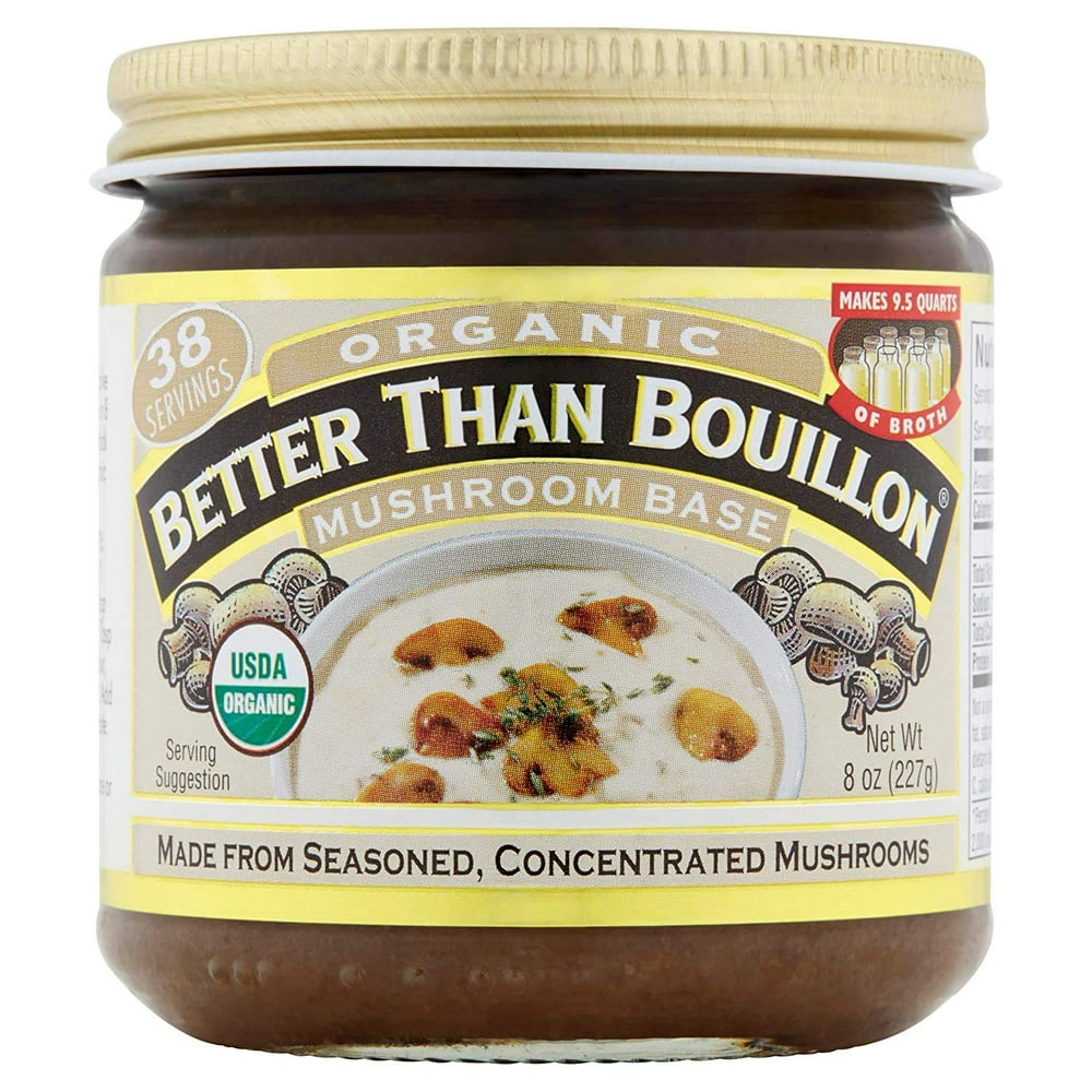 Better Than Bouillon Mushroom Base Organic 8 oz.(Pack of 1)