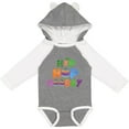 thumbnail image 3 of Inktastic Easter Hip Hop Hooray with Eggs and Carrot Boys or Girls Long Sleeve Baby Bodysuit, 3 of 5