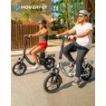 thumbnail image 6 of HOVERFLY 16" Folding Adults Electric Bikes, 500W/36V/15.5mph Folding City Ebike for Adult Men Women,Black,UL2849, 6 of 7