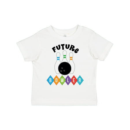 

Inktastic Future Bowler Bowling Pins Gift Toddler Boy or Toddler Girl T-Shirt