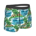 thumbnail image 4 of Uemuo Hawaii Palms Pattern Men's Boxer Briefs,Trunk Anti-Chafing,Comfortable, Durable, and Stylish Underwear-XX-Large, 4 of 9
