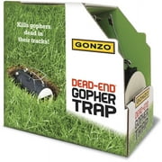 Gonzo Dead-End Mole and Gopher Rodent Trap