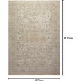 thumbnail image 2 of Chris Loves Julia x Loloi Rosemarie Collection Area Rug ROE-02 Ivory/Natural 18" x 18" Sample, 2 of 8