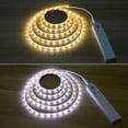 thumbnail image 2 of Youkk LED Light String Induction LED Light Strip Battery Powered Cabinet Lamp Strip 1.5W 200lm, Cool White, 2 Meters, 6500K, 2 of 9